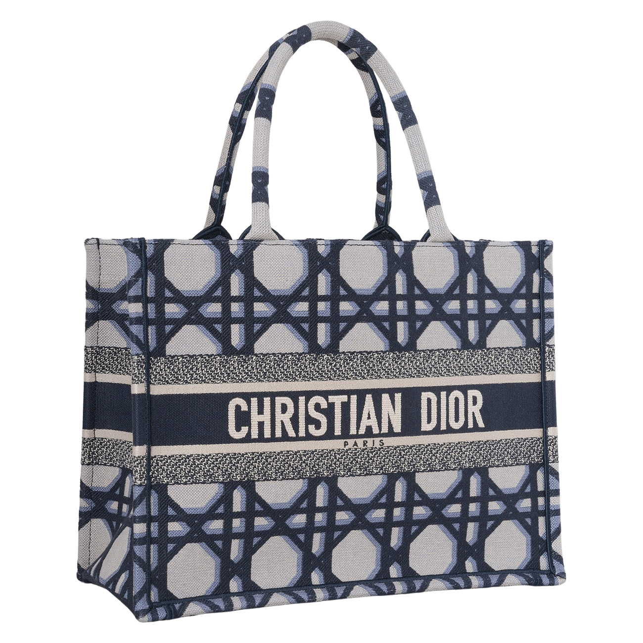 CHRISTIAN DIOR(USED)크리스찬디올 매크로까나쥬 북토트 미듐